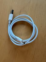 USB A nach USB C Ladekabel weiss 98 cm