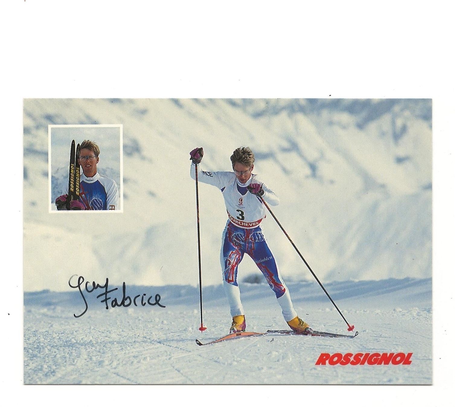 Autografi: FABRICE GUY - OLYMPIA  1 GOLD  1 BRONZE – Usato da Basel venduto da verano1000