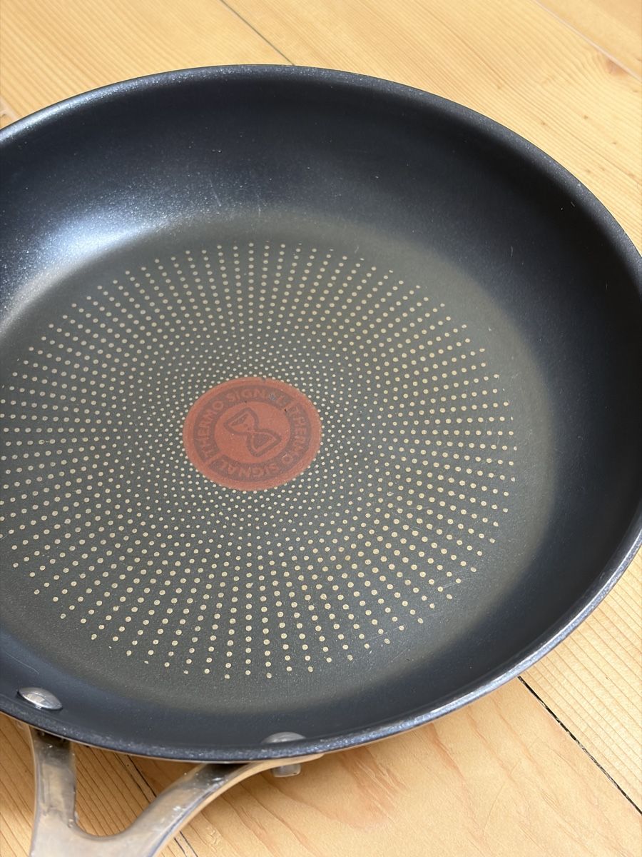 Tefal Padelle: Tefal Jamie Oliver frying pans set used – Usato da Zürich venduto da jme_7fbb 2