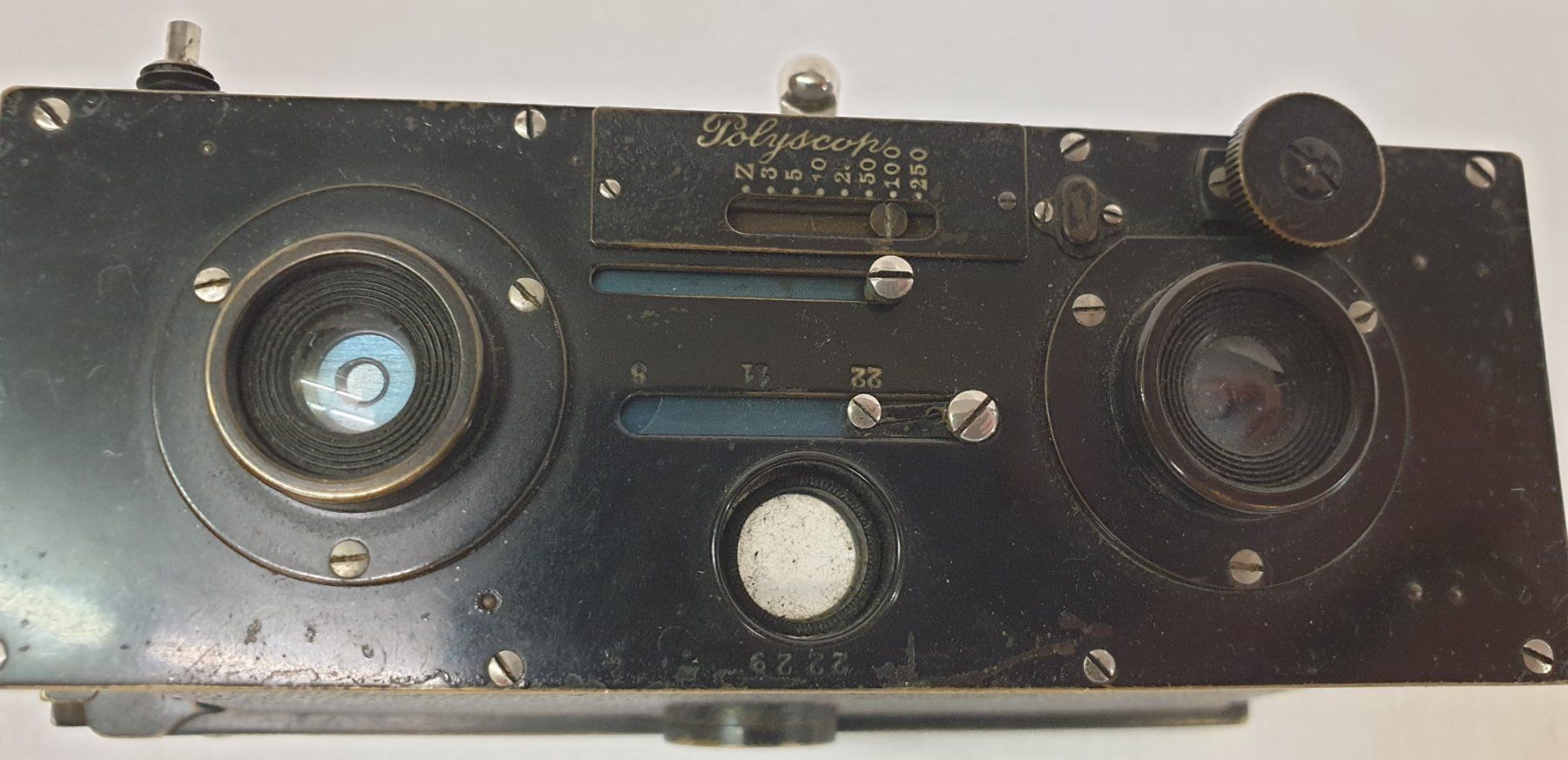 Zeiss Fotocamera: Fotoapparat Polyscope antik – Usato da Emmen venduto da Brockofsky