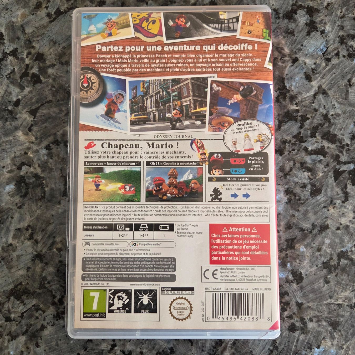 Nintendo Spiele: Super Mario Odyssey - Nintendo Switch – Gebraucht aus Vernayaz von Lecoffreromand 1