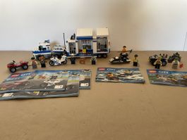 Lego City Polizei 60139 + 60126 + 60065