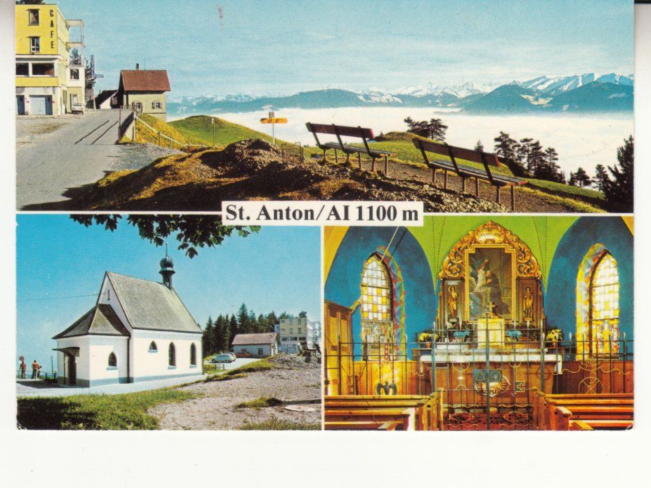 Ansichtskarten: St. Anton ca. 1970 – Gebraucht aus Bürglen TG von StampGraf