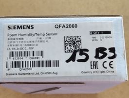 Neuwertiger Siemens QFA2060 Feuchte-/Temperatursensor