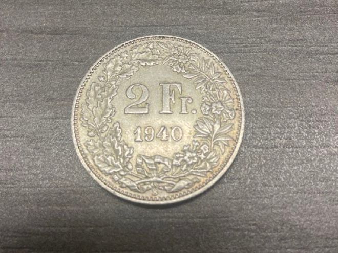 Tutti le monete: 2CHF Silbermünze 1940 – Usato da Abtwil AG venduto da Honig10