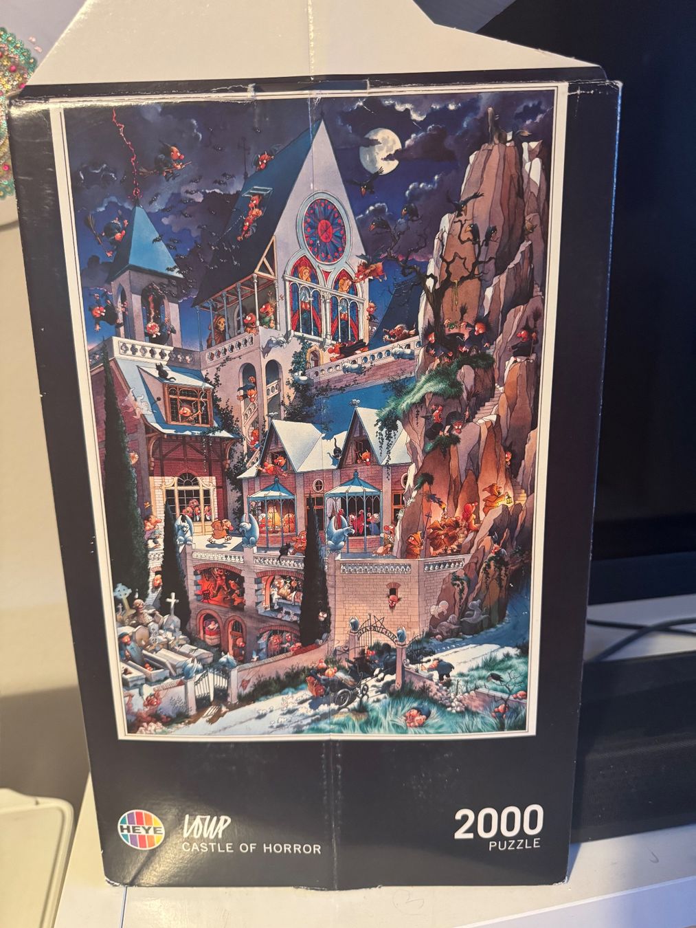 Puzzle: Puzzle Loup Castle of Horror 2000 – Usato da basel venduto da Bourbonnais