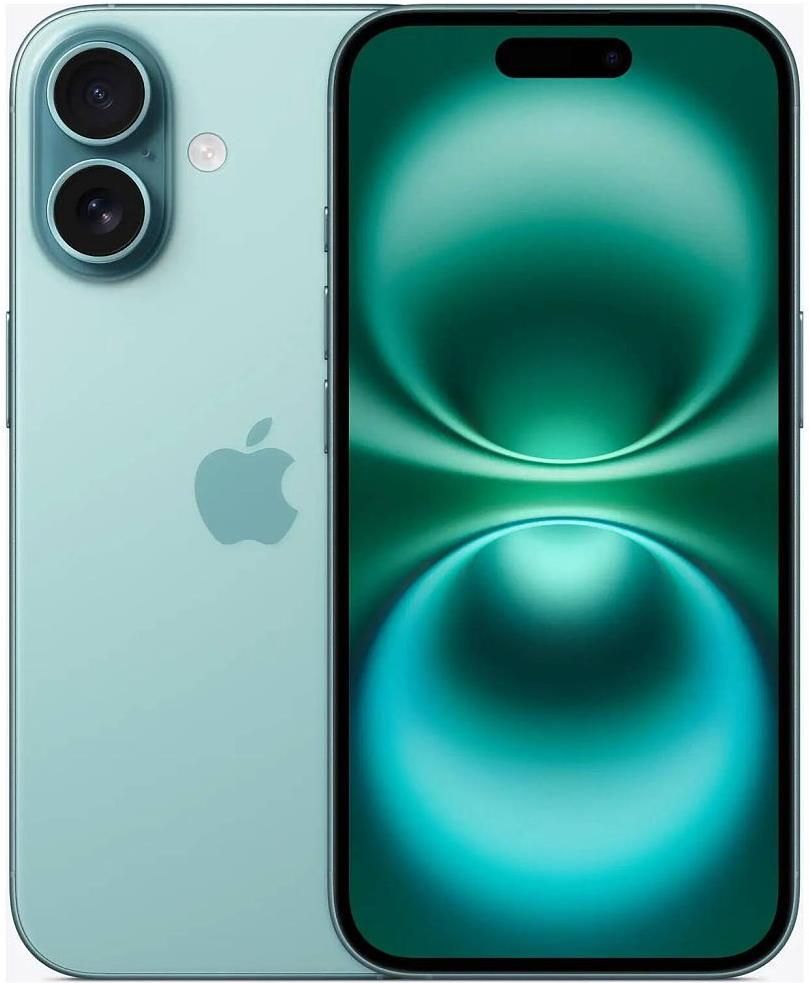 Portables: Apple iPhone 16 128GB Blaugrün – D'occasion à Steinhausen par verkaufench