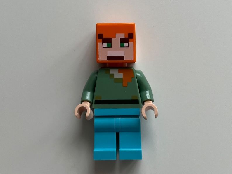 Lego Kit di costruzioni: Lego Minecraft - Alex, Angry - min197 – Nuovo (secondo la descrizione) da Hirschthal venduto da TamSwissBricks