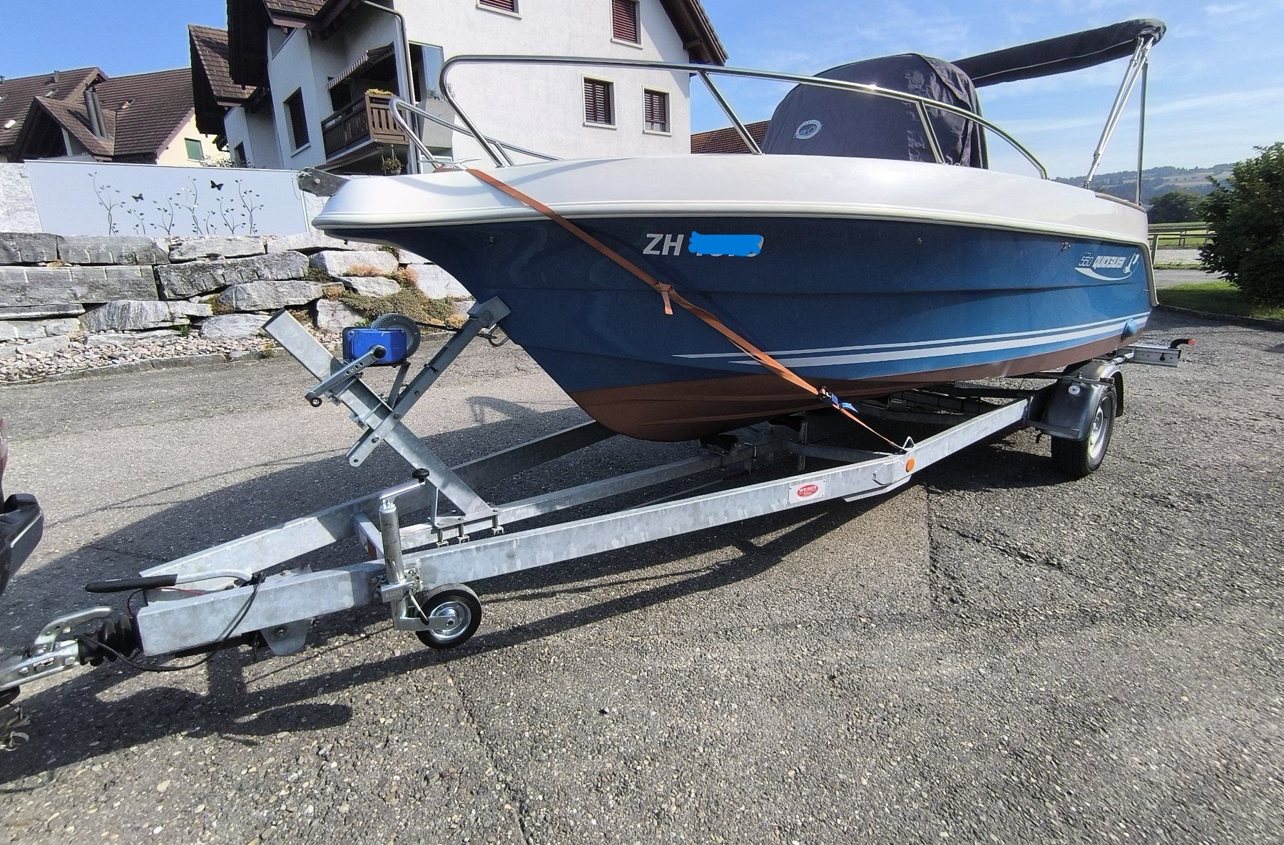Quicksilver Barche: Quicksilver Konsolenboot ab MFK 6.25/ inkl. Trailer – Usato da Rottenschwil venduto da Aston442 7