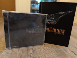Final Fantasy VII Rebirth Artbook und Mini Soundtrack CD