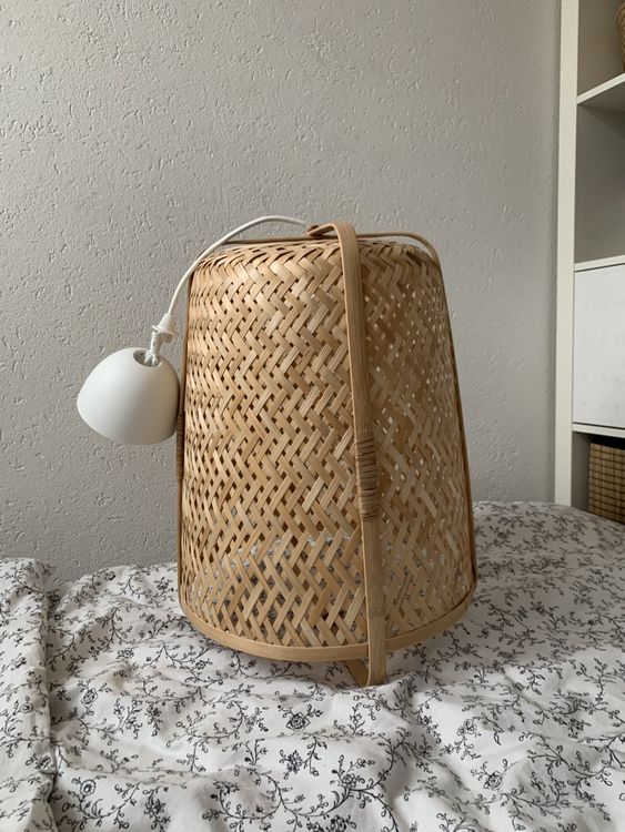 IKEA Knixhult Lampe / Deckenlampe Bambus Kaufen auf Ricardo