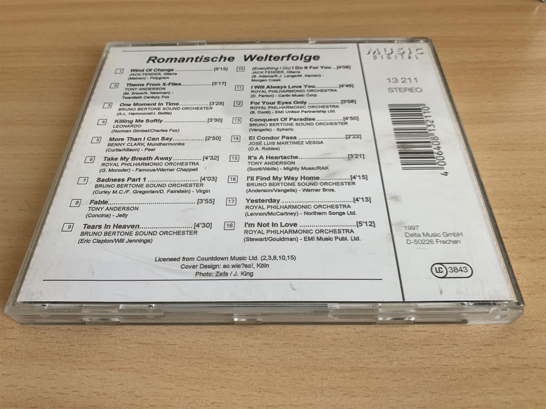 CD: Romantische Welterfolge – Usato da Rikon im Tösstal venduto da Alpenmutz 1