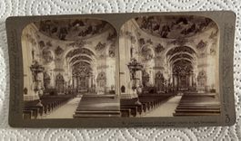 Klosterkirche St.Gallen - Stereobild-Stereofoto-Stereoskopie