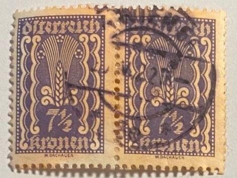 Tutti i francobolli: Briefmarken Oesterreich Kronen – Usato da Oberägeri venduto da Nussbi6 4