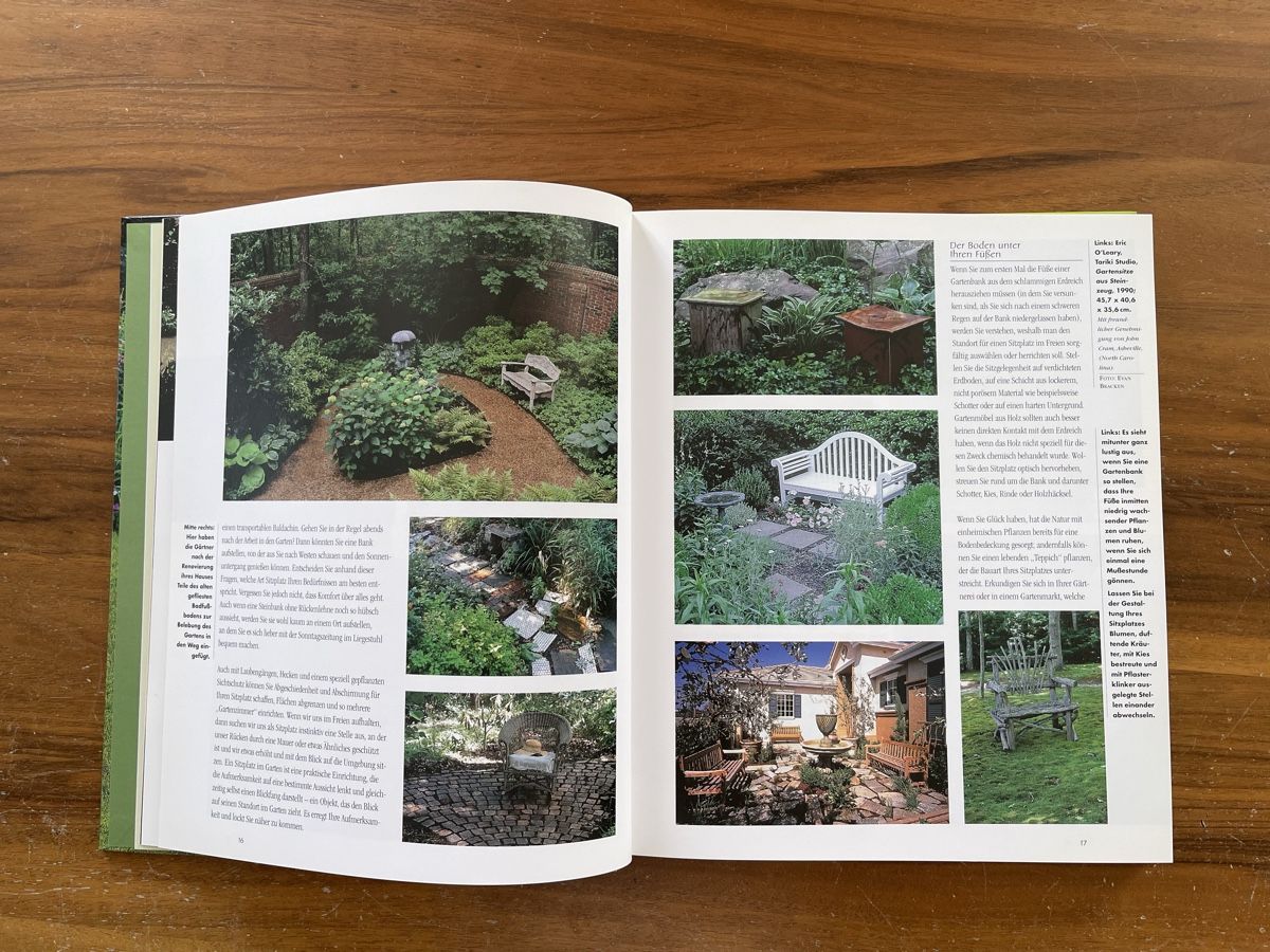 Libri: Gartenbuch "Mein Lieblingsplatz im Garten" – Usato da Bad Zurzach venduto da Cookie_0619 4