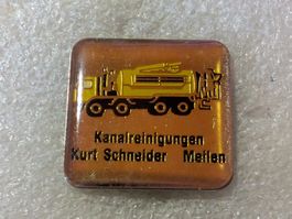Ansteckpin 18: Kanalreinigungen Kurt Schneider Meilen