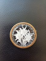 Brosche Edelweiss Antik