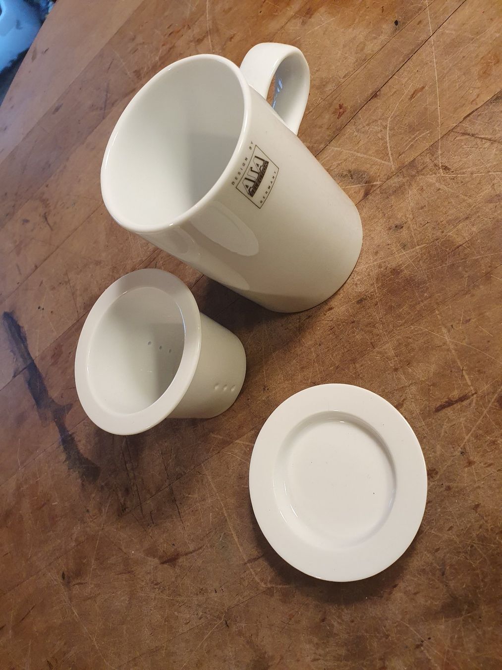 ASA Selection Tazze: ASA Teetasse mit Sieb und Deckel – Usato da Zürich venduto da loosebone 1