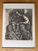 Fritz Eduard Pauli / Farbaquatinta-Radierung