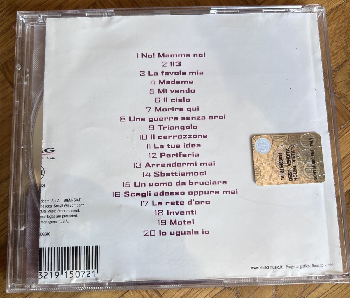 CD: Renato Zero Zero Favola – Usato da Dino venduto da ani_ypr9 2