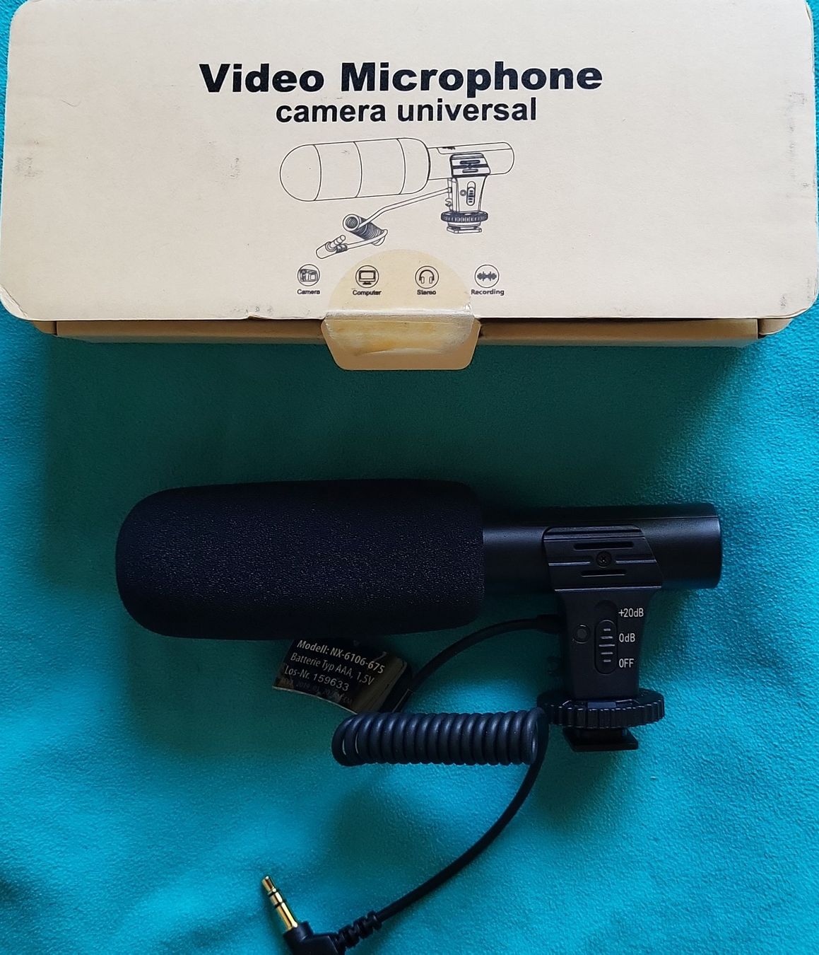 Mikrofone: Microfono Video Camera Universale  – Gebraucht aus Splügen von man_9l5w