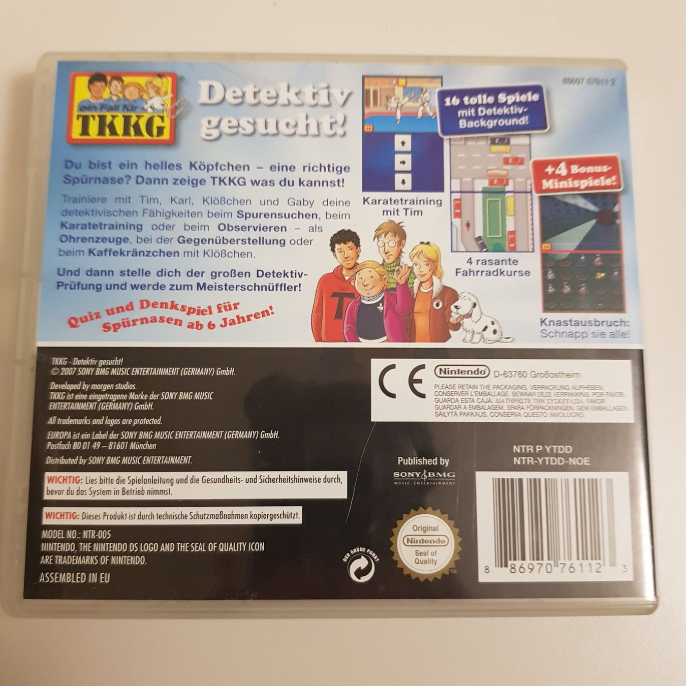 Nintendo Giochi: TKKG Detektiv gesucht! Nintendo /DS – Usato da Münchenstein venduto da 2DGames 1
