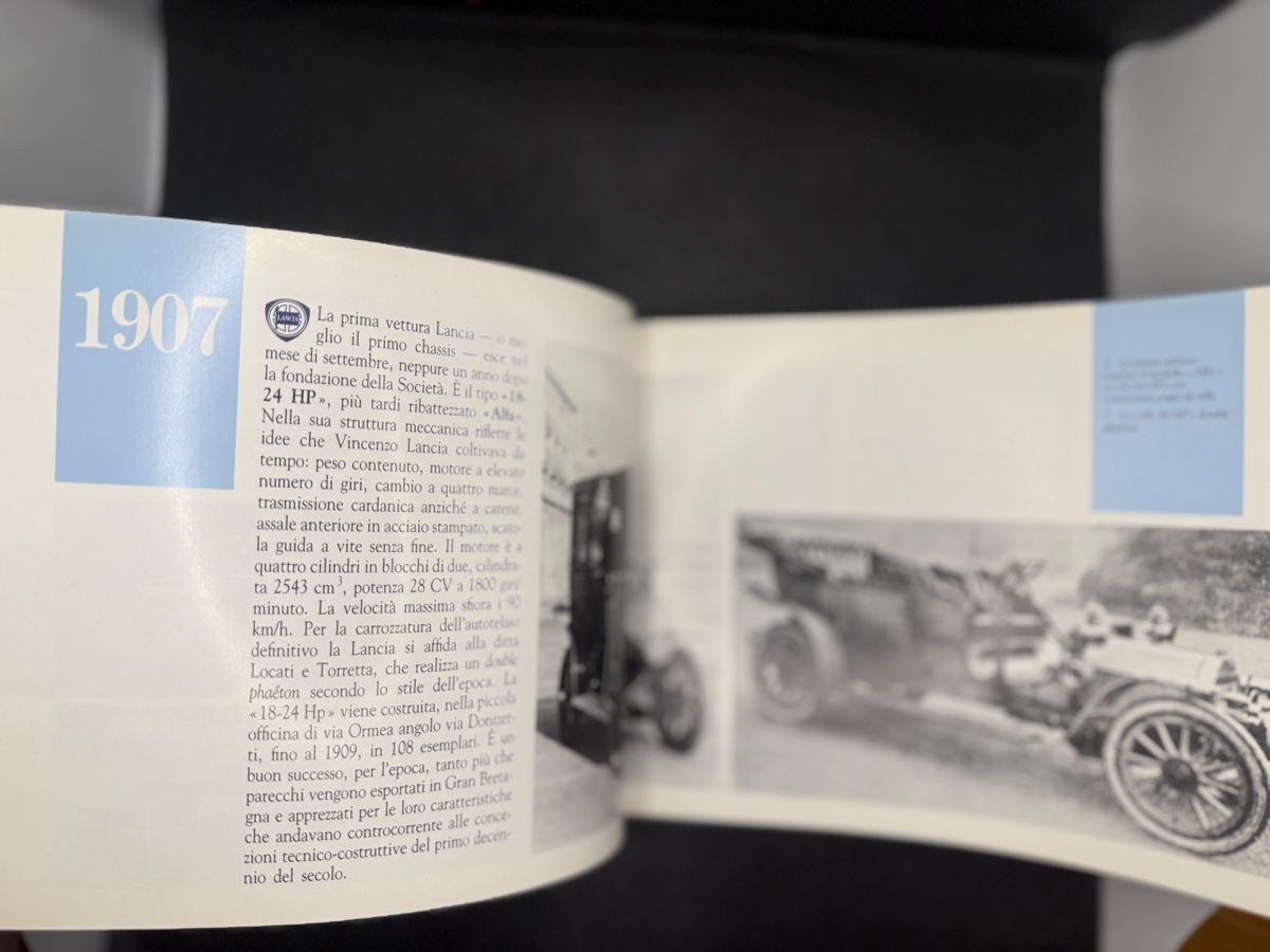 Libri: Storia della LANCIA 1906-1989 – Usato da Herisau venduto da Fissore 1