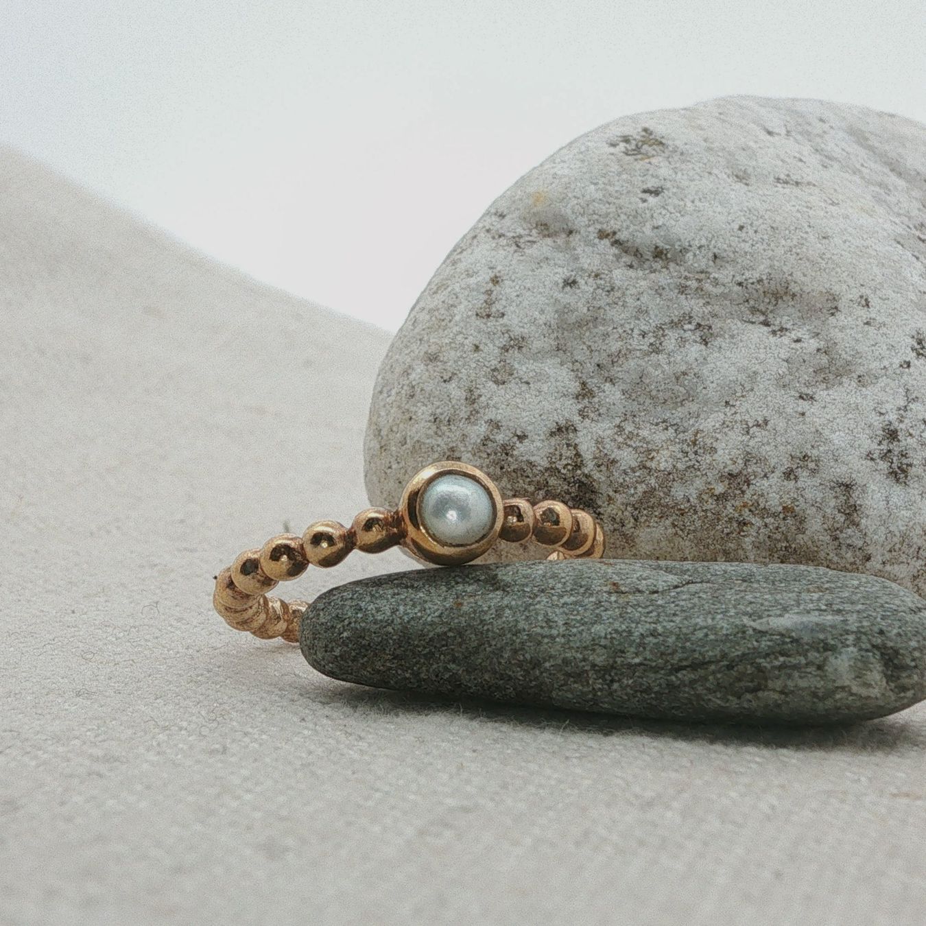 Olga Ribler Anelli: Feiner Silber Ring 925 mit Perle Grösse 55 – Nuovo (secondo la descrizione) da Luzern venduto da Schmuckoutlet 4