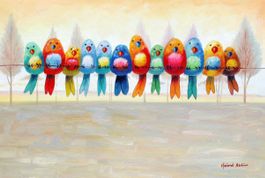Modern Art - Lucky Birds