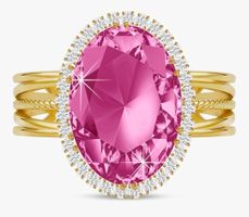 Ring 14k vergoldet