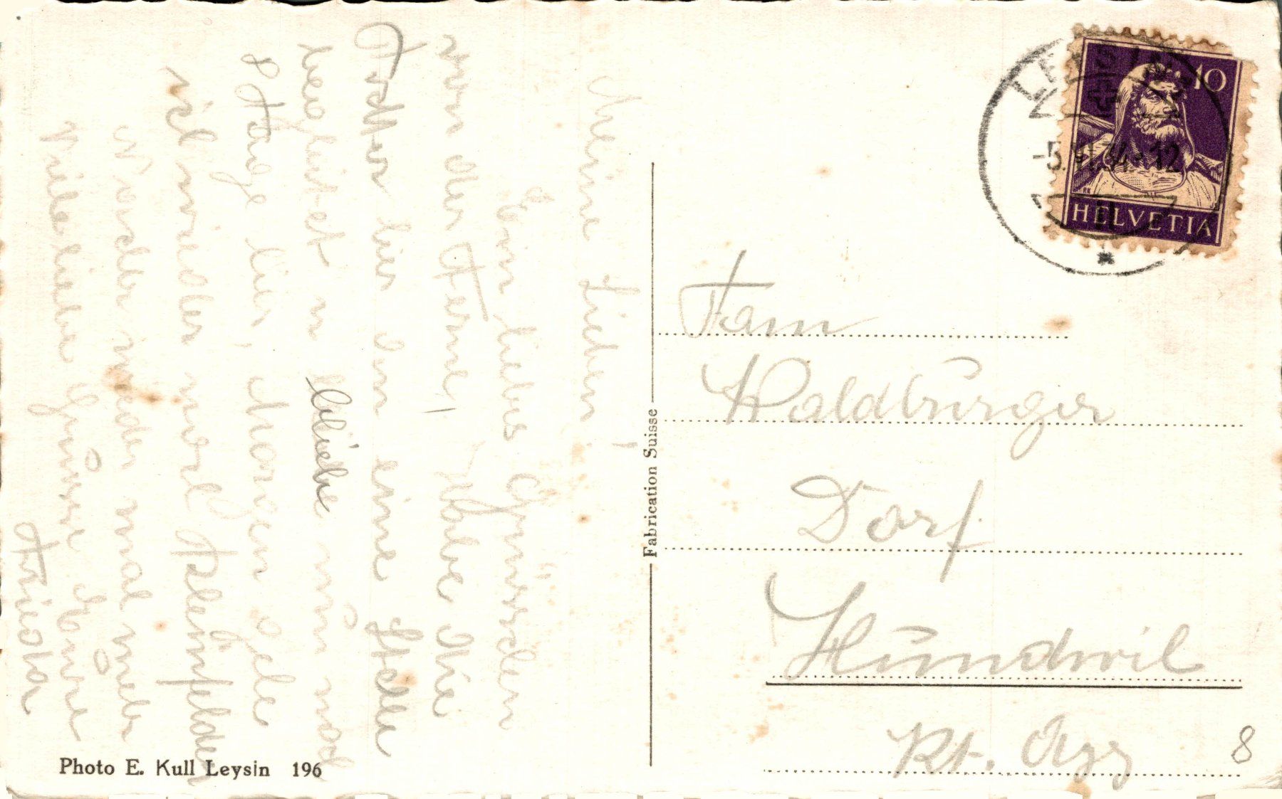 Cartes postales: Leysin – D'occasion à Bronschhofen par Astore 1