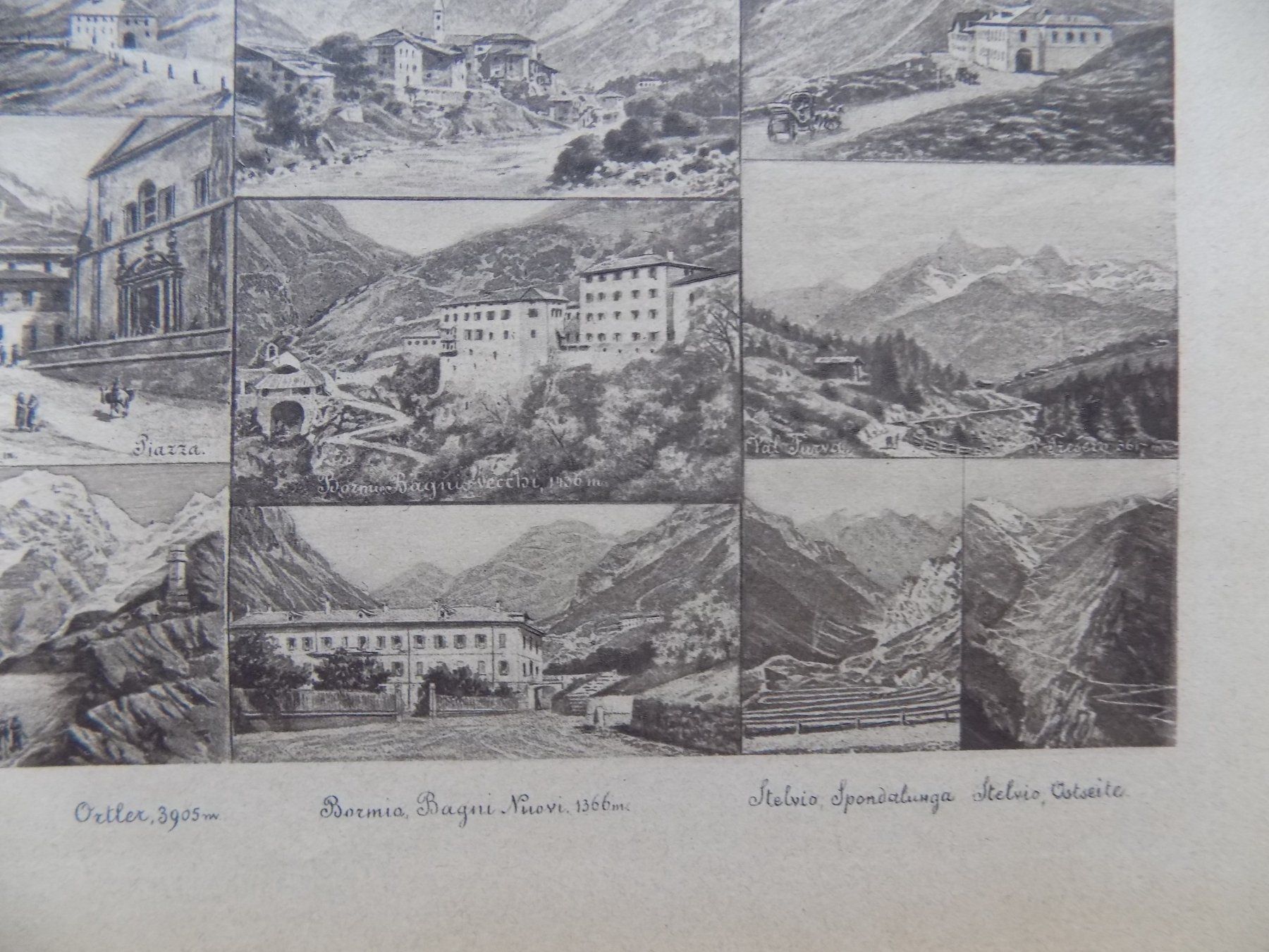 Gravures: Bormio Stelvio – D'occasion à Risch par Rischli15 4