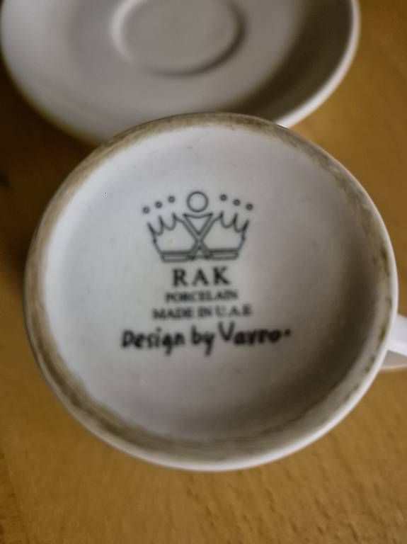 Set di piatti: Kaffee / Espresso Geschirr Set – Usato da Oberhofen Thun'see venduto da luckenbach 1