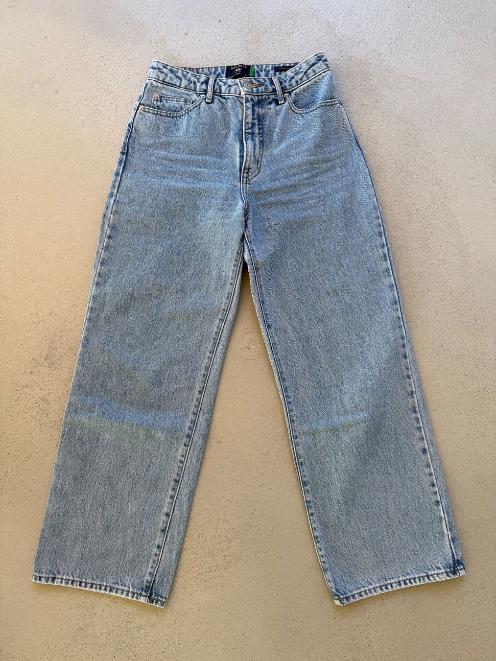 Jeans: DOCKERS High-Straight Blue Jeans – Usato da St-George venduto da alaixee