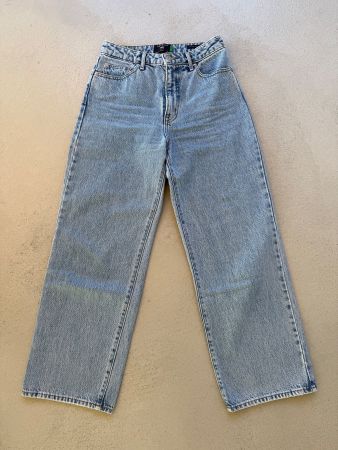 DOCKERS High-Straight Blue Jeans