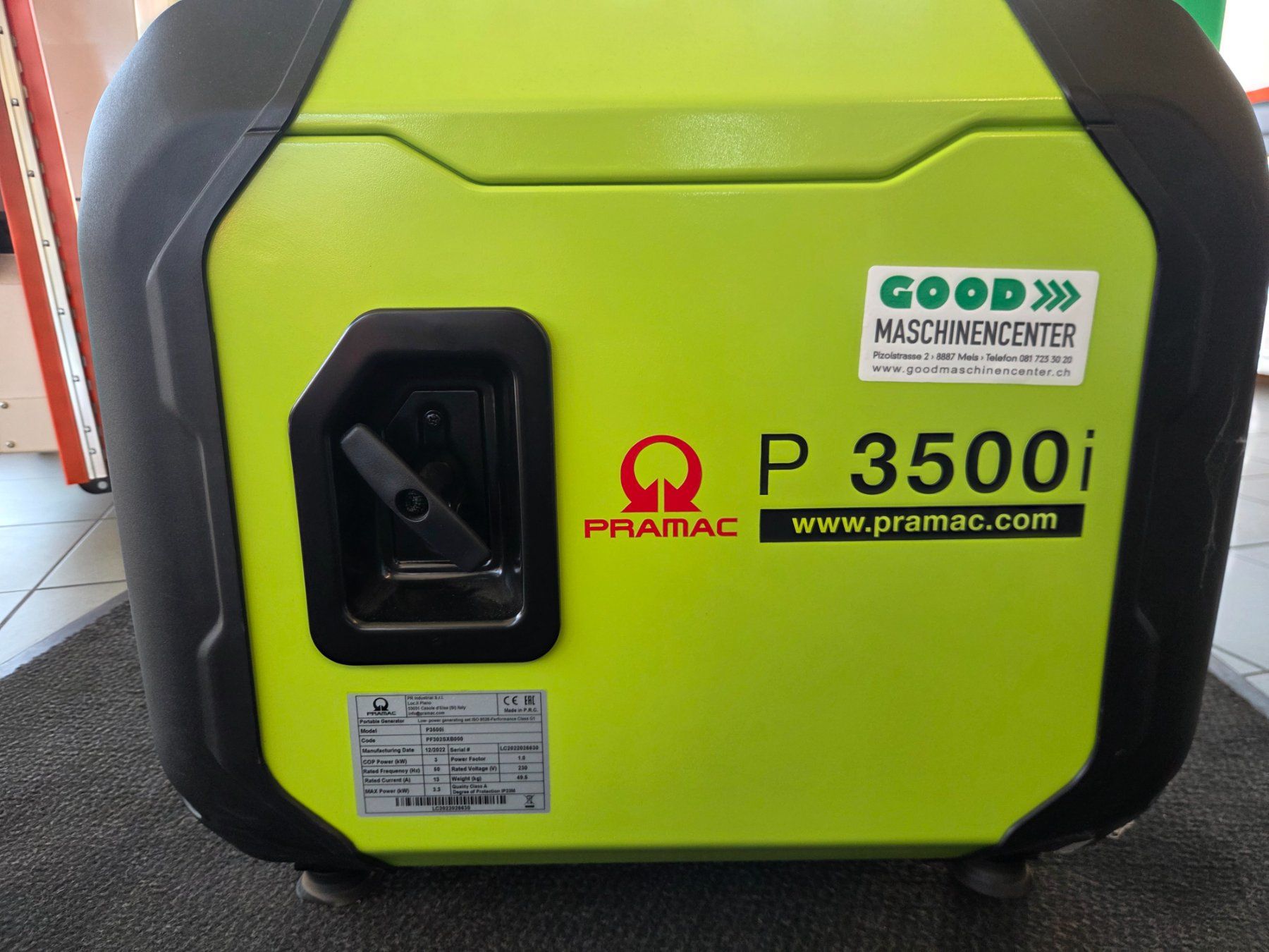 Pramac Stromgeneratoren: Stromerzeuger Pramac P3500i – Neu und originalverpackt aus Mels von lad_8ctm 2