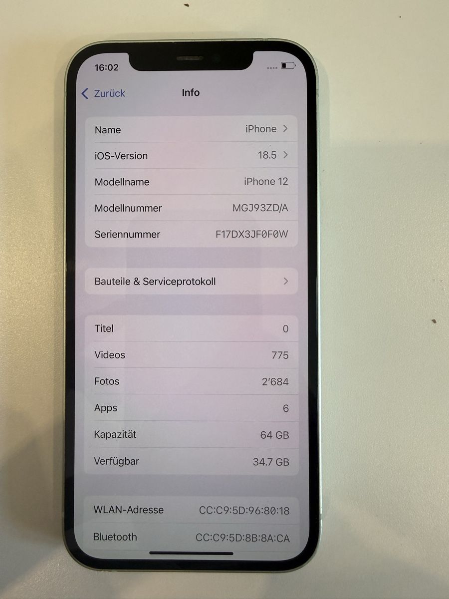 Apple Telefoni cellulari / Smartphones: iPhone 12, 64 GB Green – Usato da GOLDACH venduto da Nightdrinkexpress 3