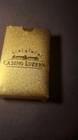 Spielkarten Grand Casino Luzern Gold Edition neuwertig