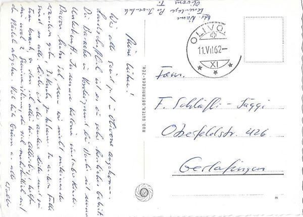 Cartes postales: Olivone Panorama – D'occasion à Olten par clotaldi 1