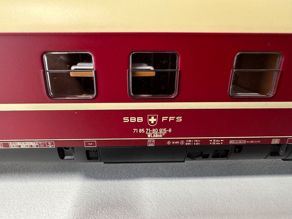 Roco 45074 - SBB WLABmh Schlafwagen (Gebraucht) in Volketswil für CHF