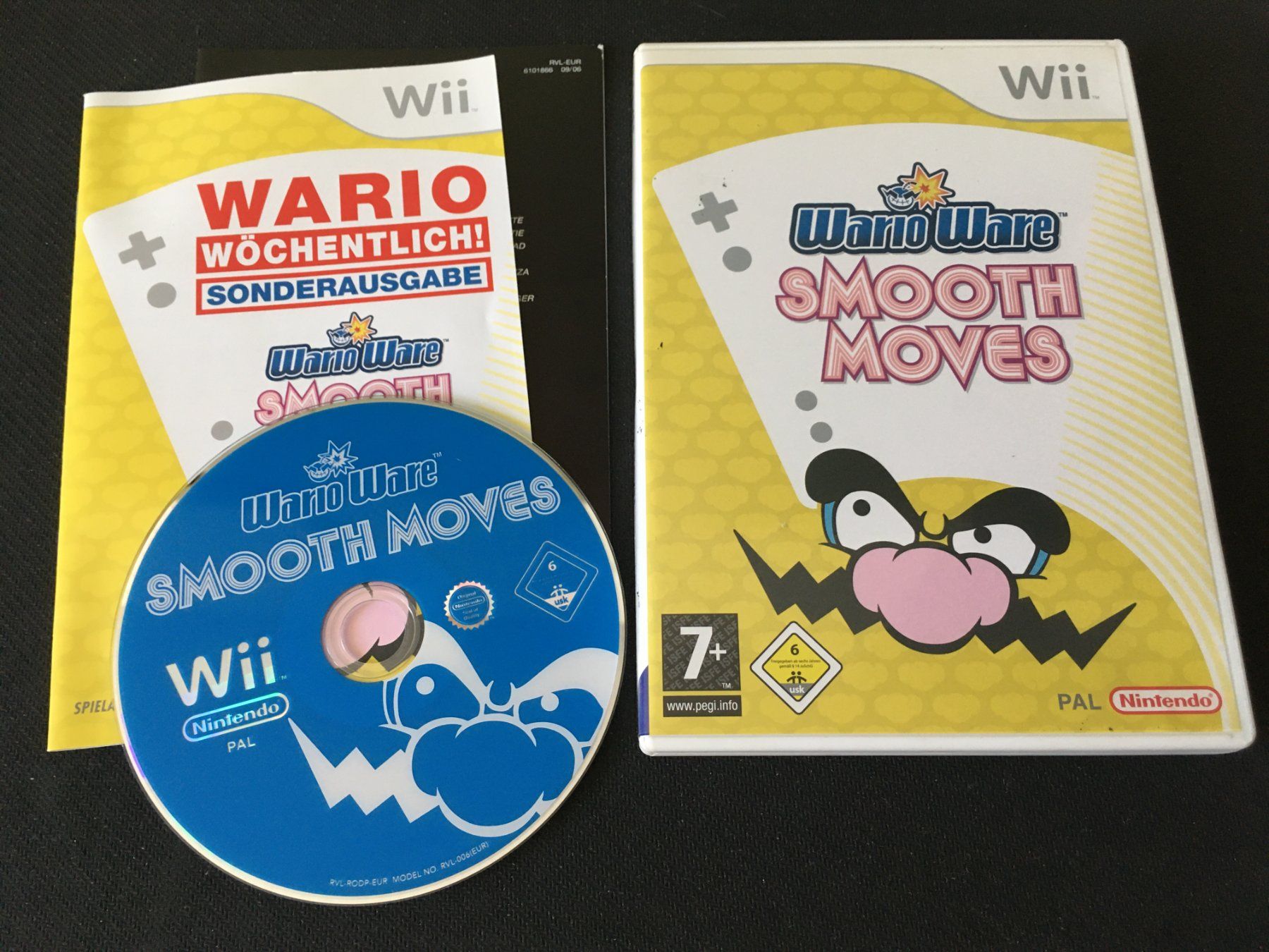 Nintendo Giochi: Wario Ware  Smooth Moves - Wii Game – Usato da St.Gallen venduto da Punktchen01