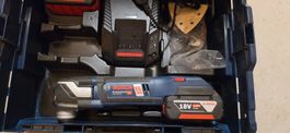 multitool bosch 18v avec batterie et  chargeur
