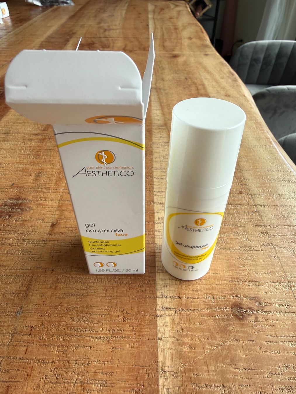 Cura del viso: AESTHETICO Gel Couperose 50ml – Nuovo e nell'imballaggio originale da Rain venduto da Trusso