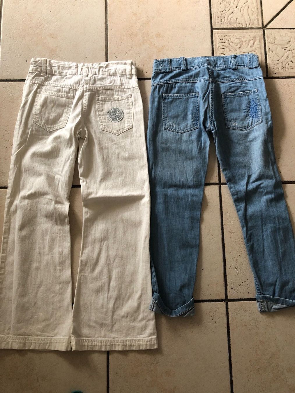 Pantaloni: 2 ORCHESTRA Stretch Jeans Gr.140 – Usato da Obergerlafingen venduto da cabo4 2