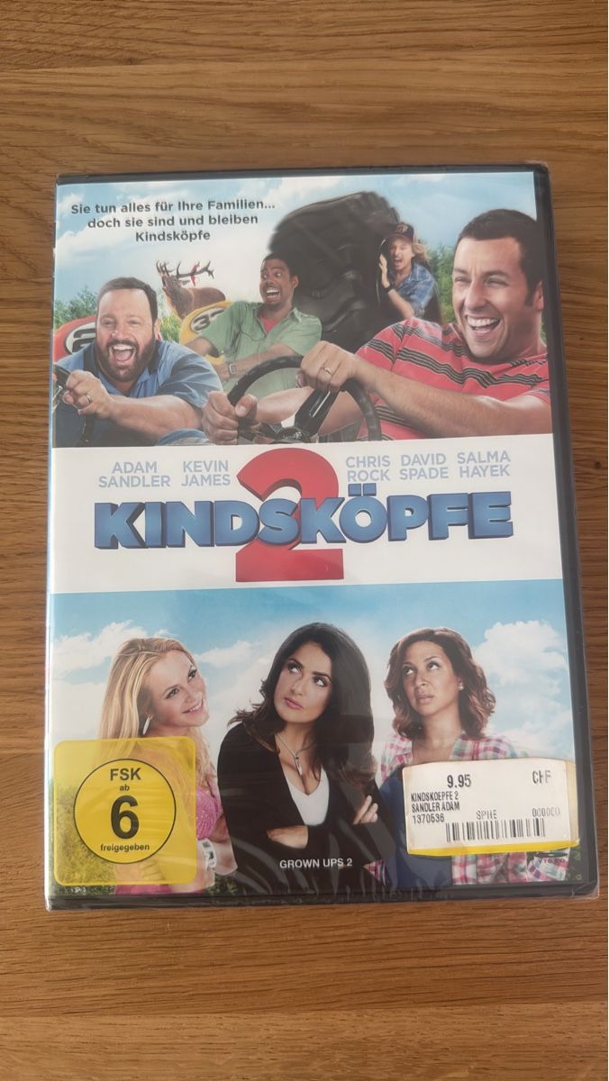 Alle DVDs: Neu orginal verpackt!! Kindsköpfe 2 DVD  – Neu und originalverpackt aus Muhen von Kusi_