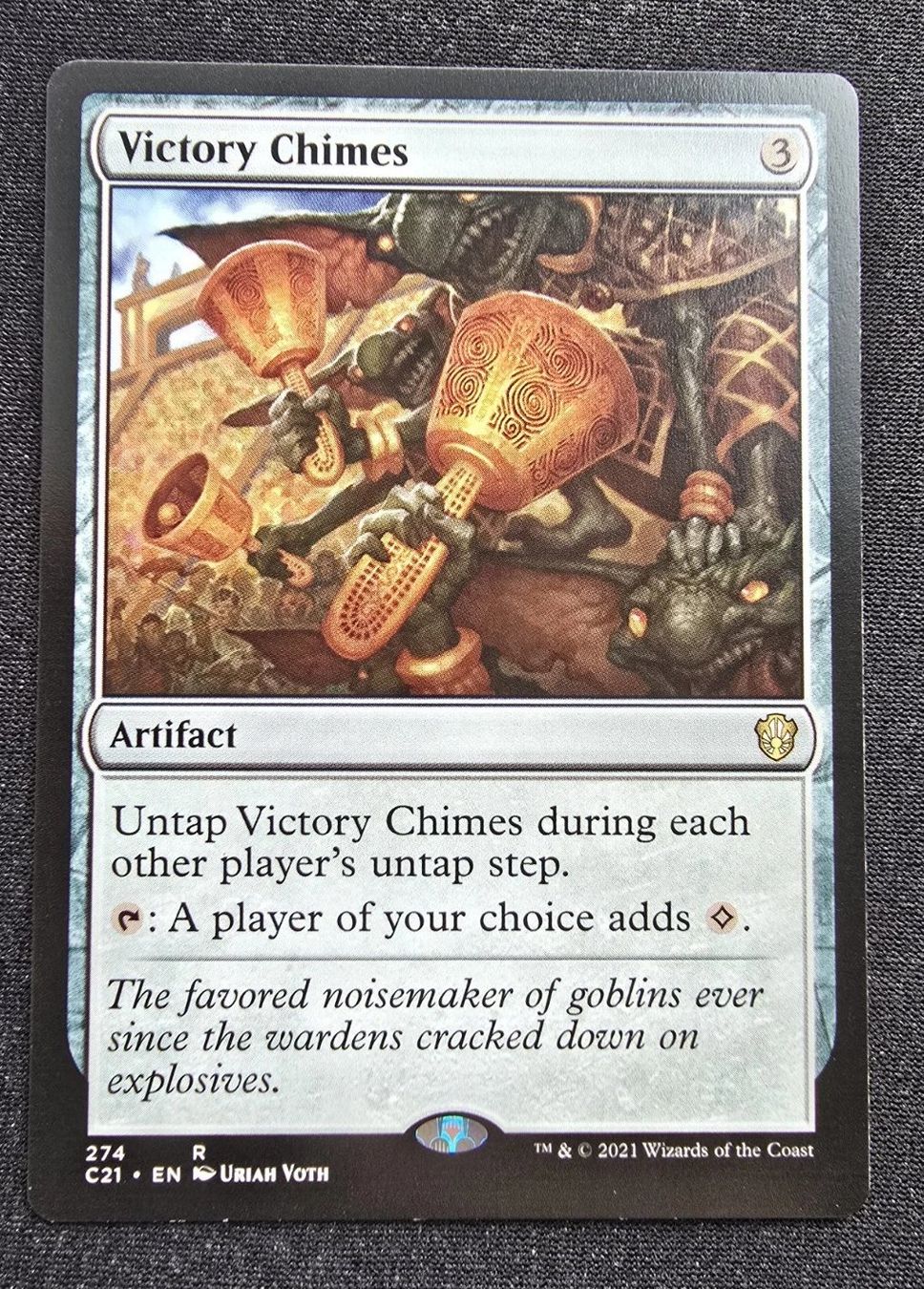 Magic The Gathering Cartes à collectionner: Victory Chimes - MtG - EN – D'occasion à Bolligen par Gurkenfeld