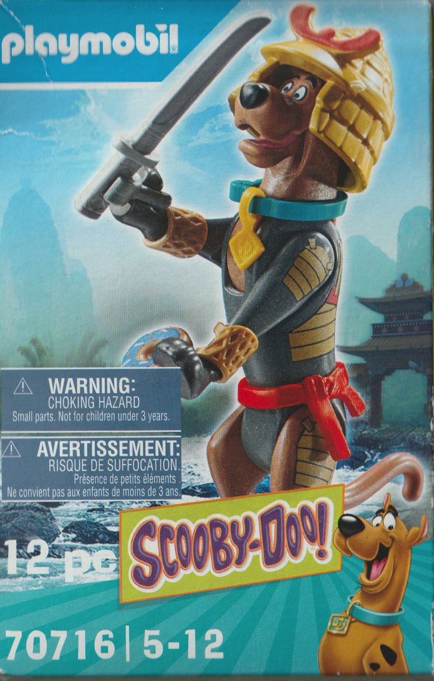 Playmobil Spielzeuge: PLAYMOBIL SCOOBY DOO 70716 SCOOBY SAMURAI  new – Neu und originalverpackt aus Vezia von Aquarius_Age