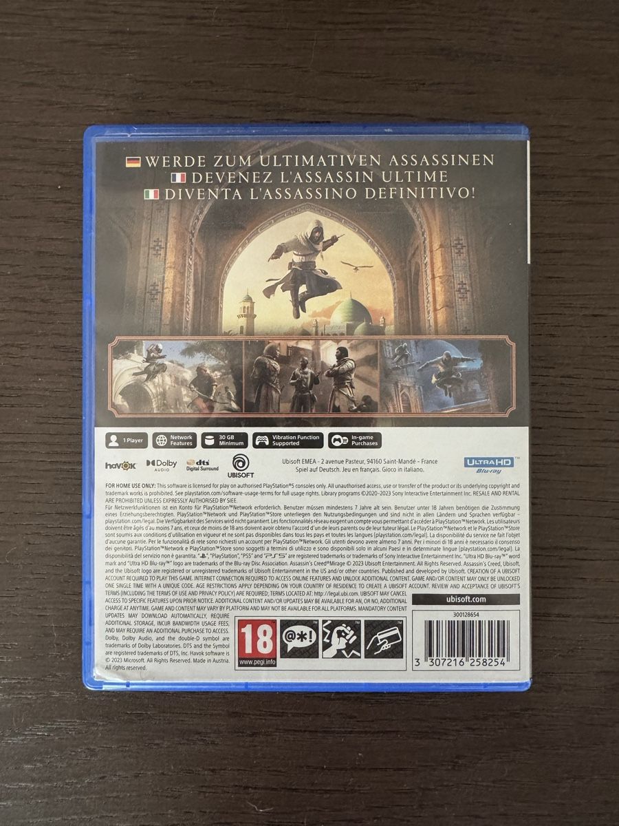 Giochi: Assassin‘s Creed Mirage PS5 – Usato da Turgi venduto da cleaner7 1