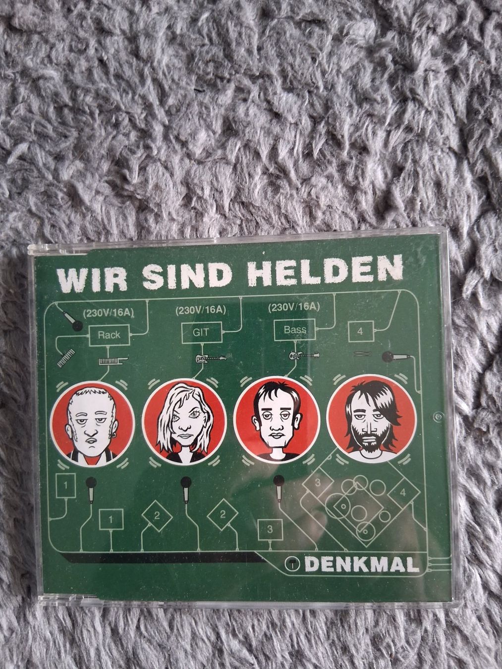 CDs: WIR SIND HELDEN     DENKMAL      CD SINGLE – Gebraucht aus Wetzikon ZH von Ramones01