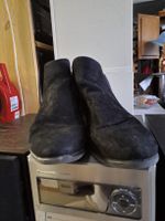 Stiefeletten Schwarz mit Nieten Groesse 38 guter Zustand